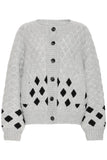 Cortana Cardigan - Grey Melange