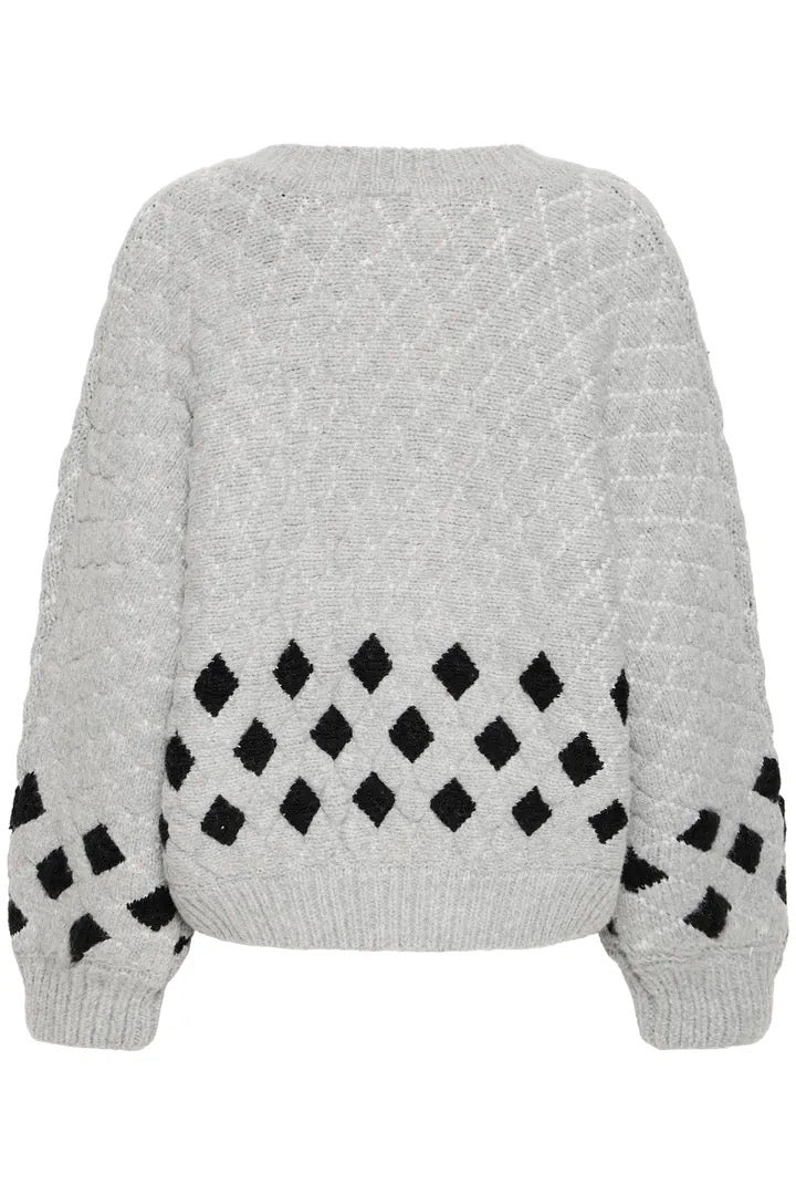 Cortana Cardigan - Grey Melange