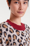 Mini Leopard Jacquard Jumper