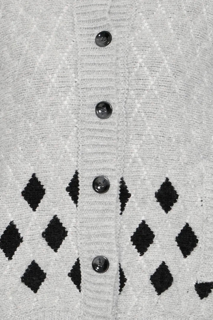 Cortana Cardigan - Grey Melange
