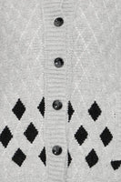 Cortana Cardigan - Grey Melange