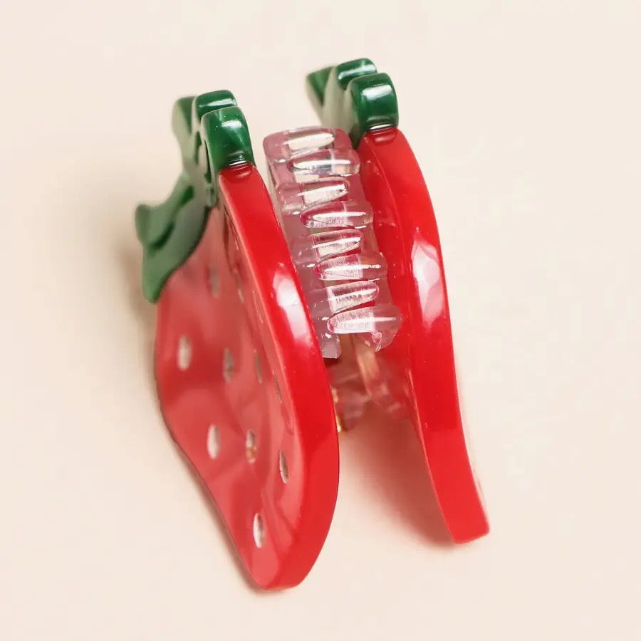 Strawberry Mini Hair Clip