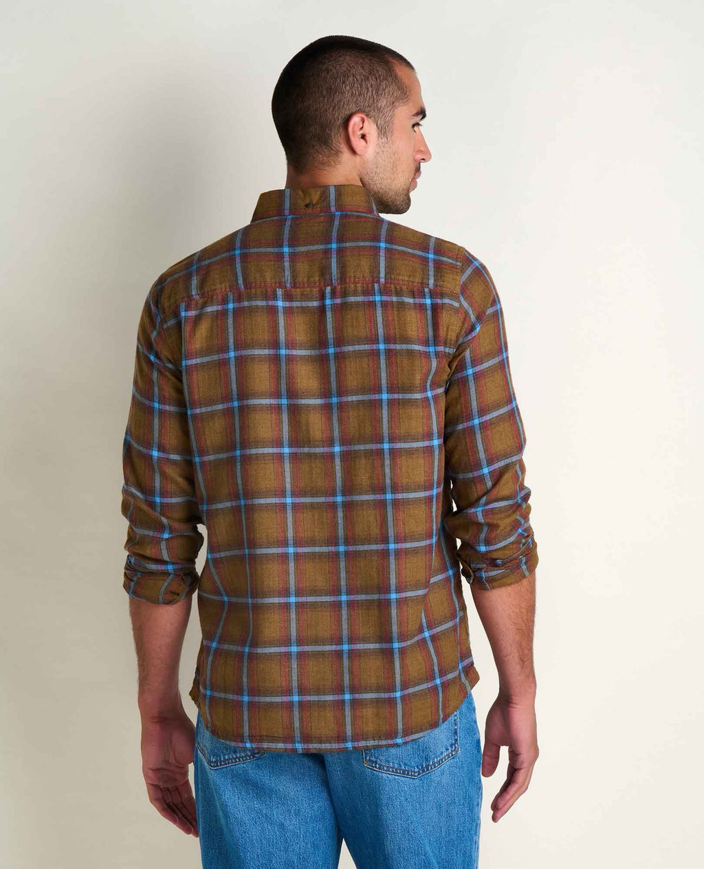 Airsmyth Long Sleeve Shirt - Honey Brown Pattern
