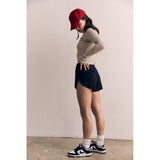 Long Sleeve Striped Basic Tee AAB516