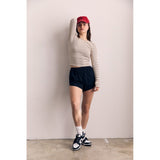 Long Sleeve Striped Basic Tee AAB516