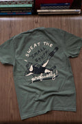 Sweat The Small Stuff Tee - Woodsy Green