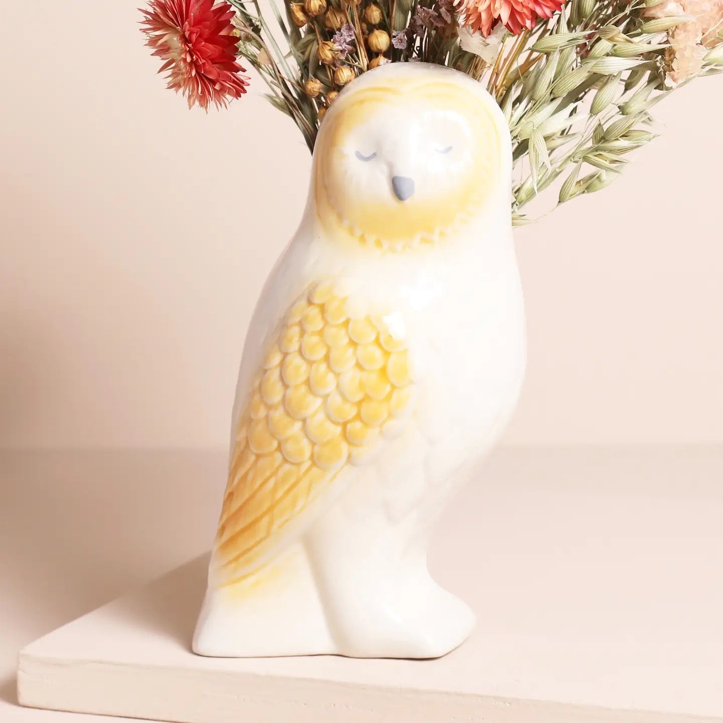 Owl Ceramic Vase