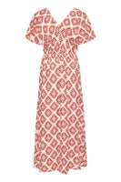 Nasreen Dress 11 - Fire Whirl Ikat