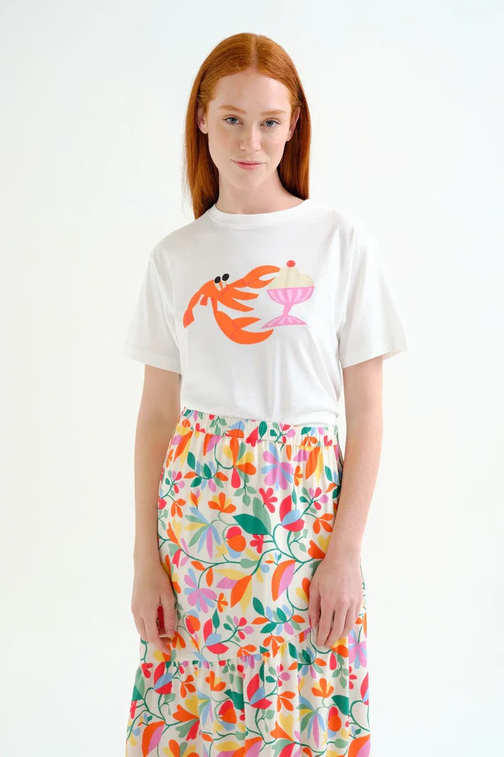Lobster T Shirt - White