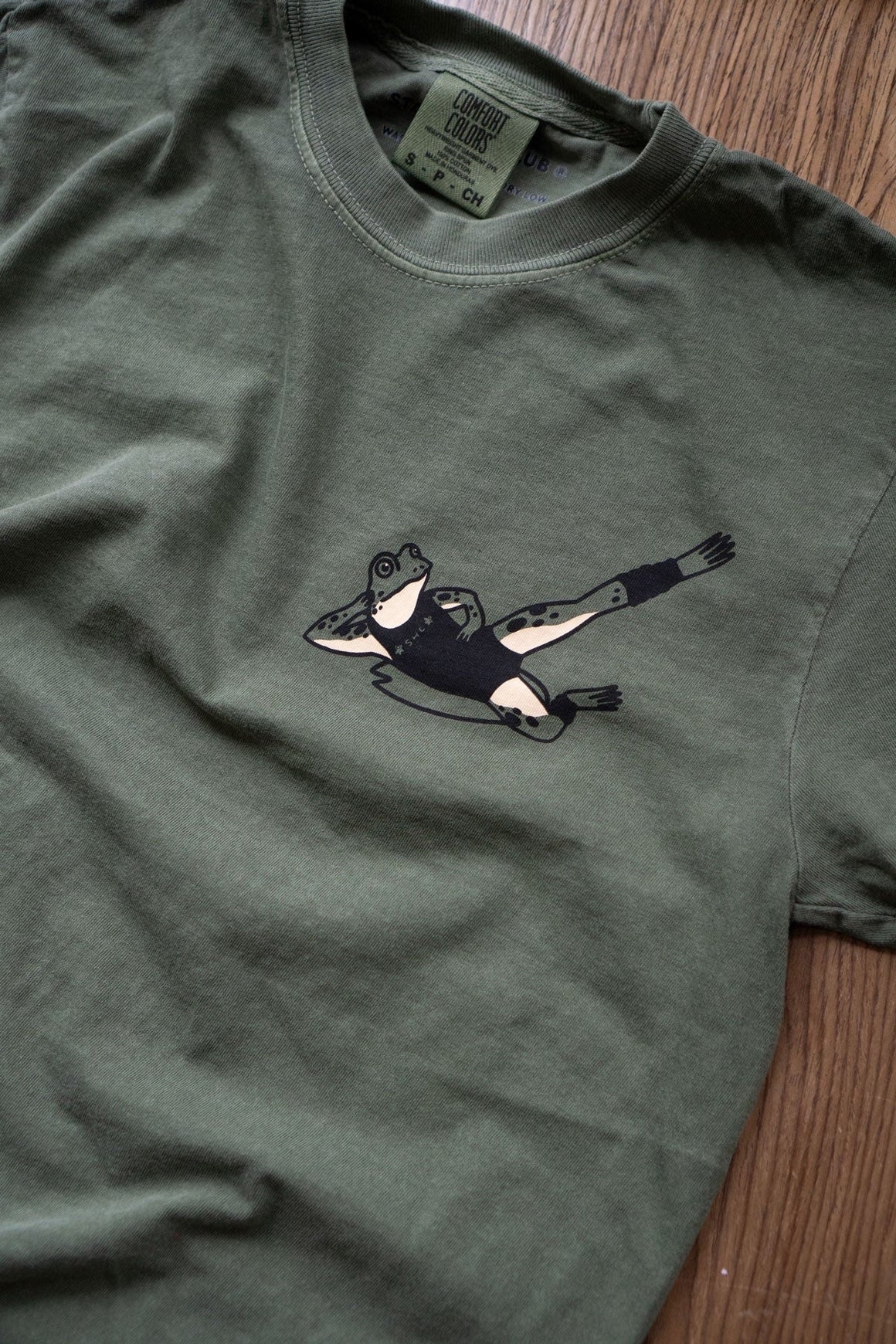 Sweat The Small Stuff Tee - Woodsy Green