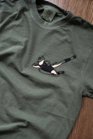 Sweat The Small Stuff Tee - Woodsy Green