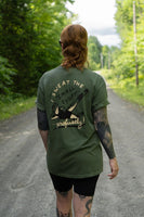 Sweat The Small Stuff Tee - Woodsy Green