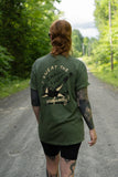 Sweat The Small Stuff Tee - Woodsy Green