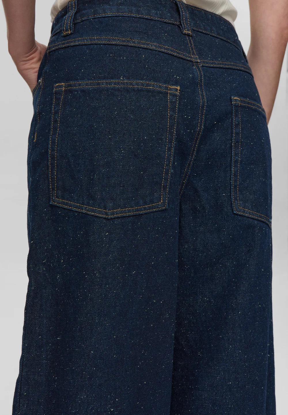 Maria HW Ankle Jean - Sky Captain