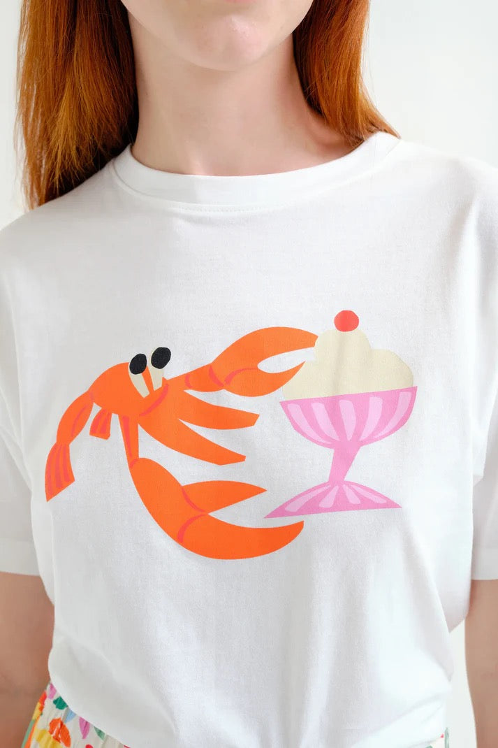 Lobster T Shirt - White