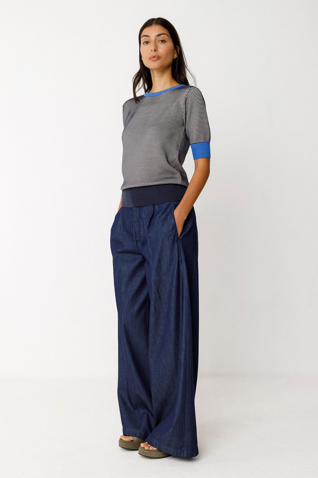 Muike GOTS Sweater - Navy
