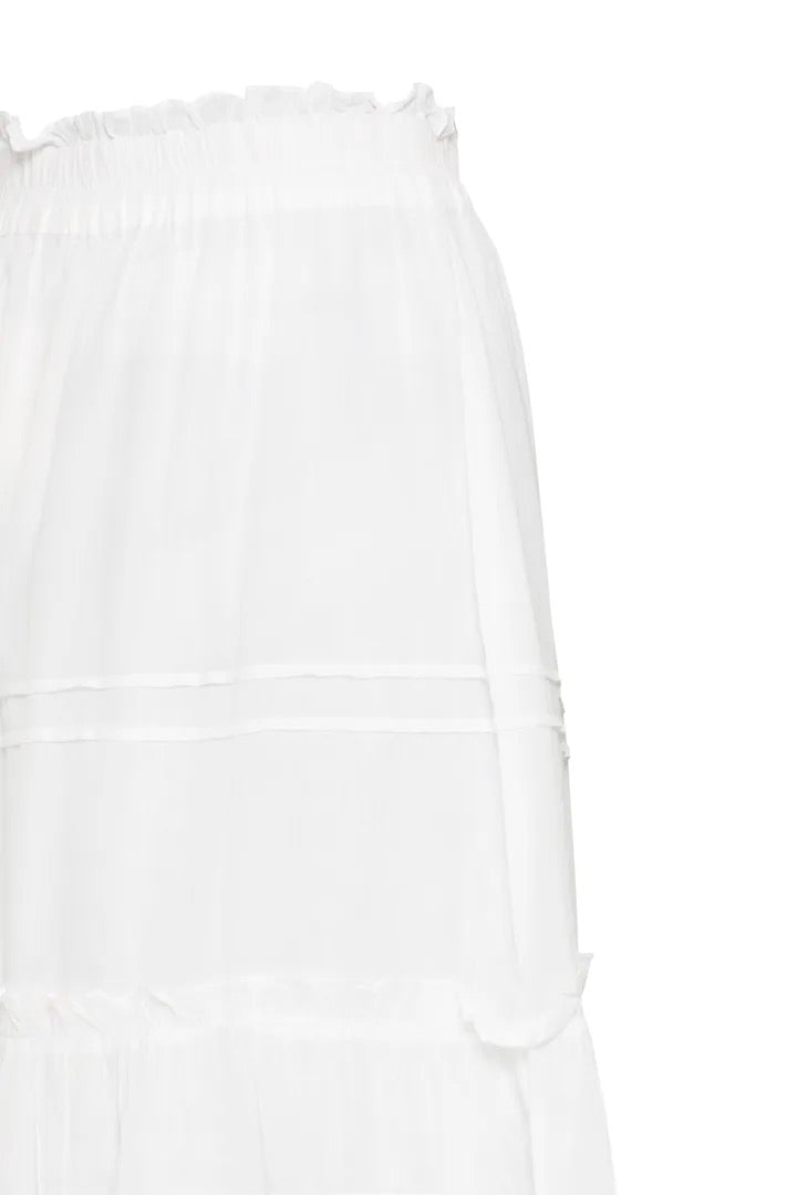 Voilana Skirt - Cloud Dancer