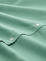 Collared Solid Blouse - Faded Green