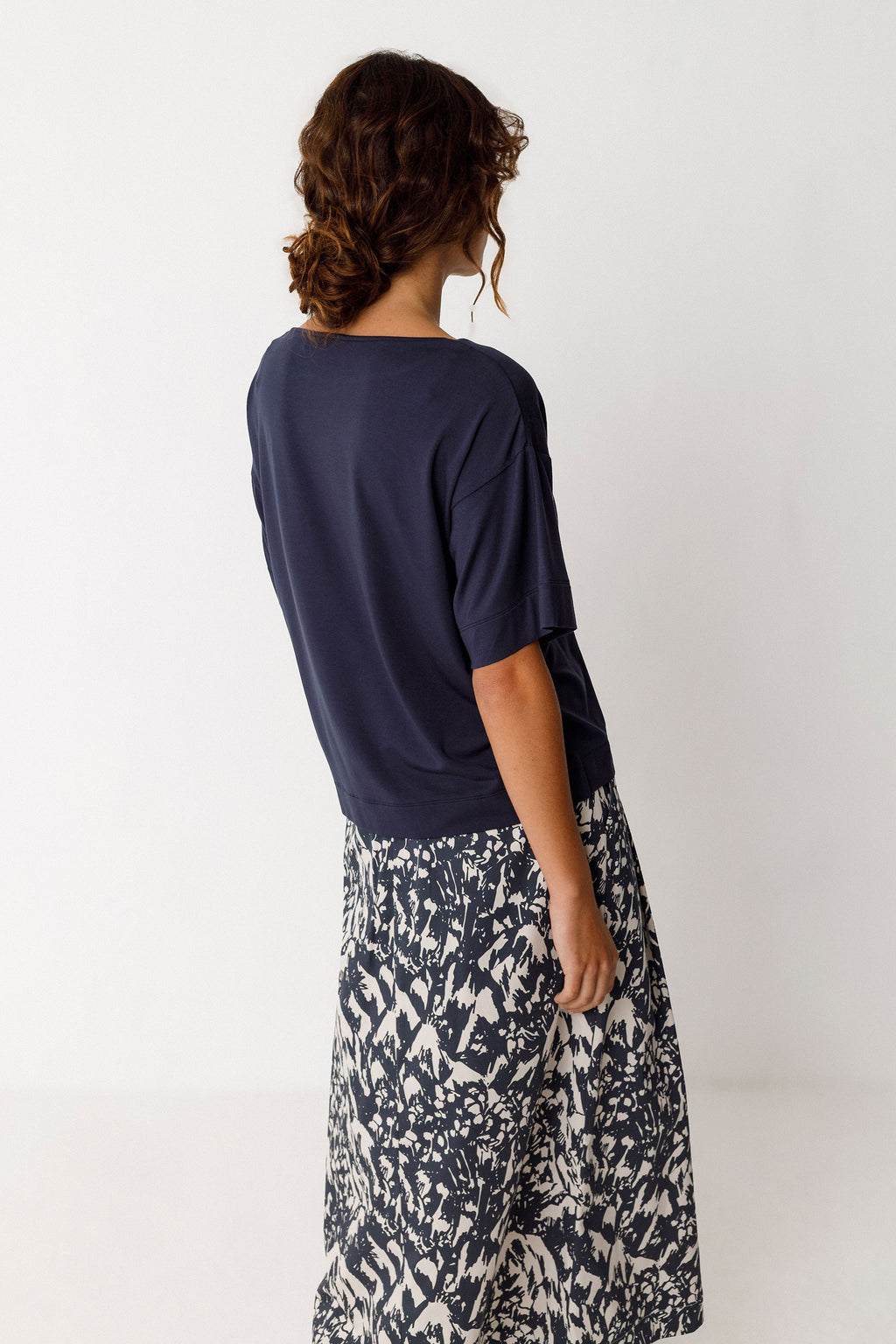 Amara T Shirt - Navy