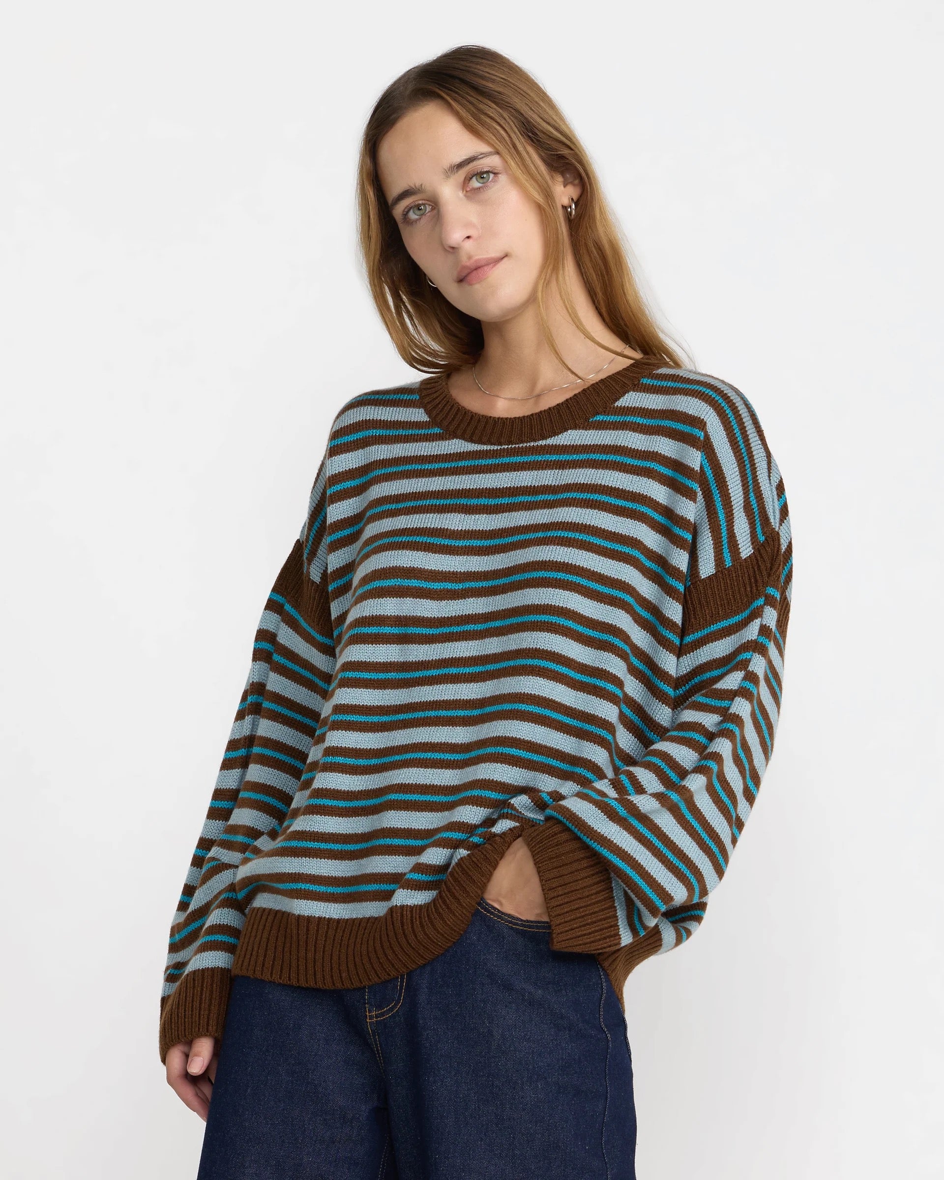 Frontier Sweater - Arona Blue