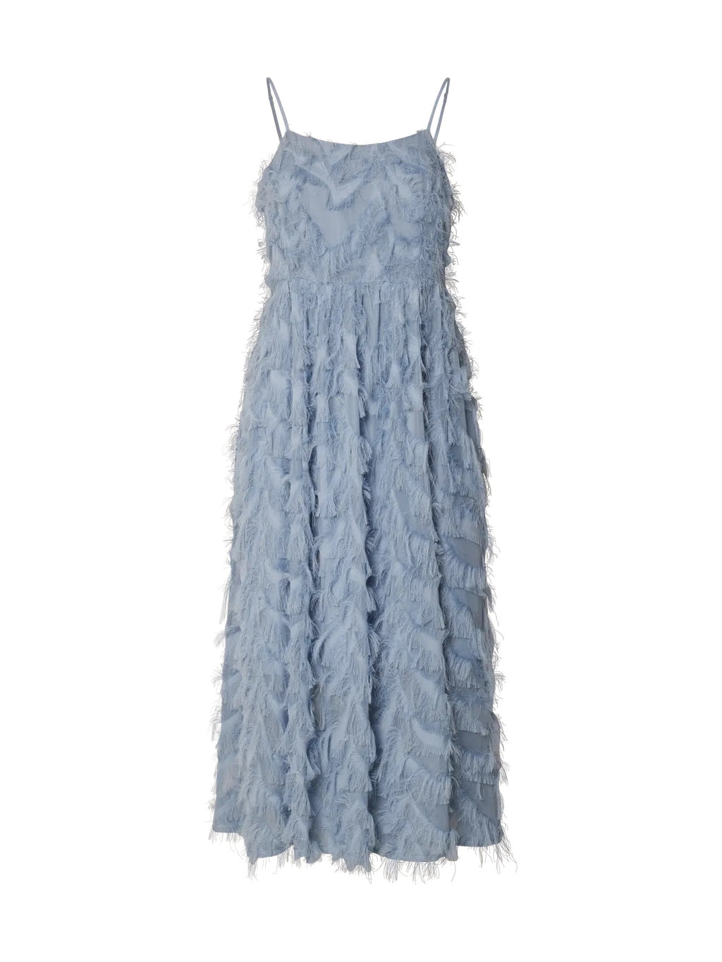 Myline Midi Strap Dress - Dusty Blue