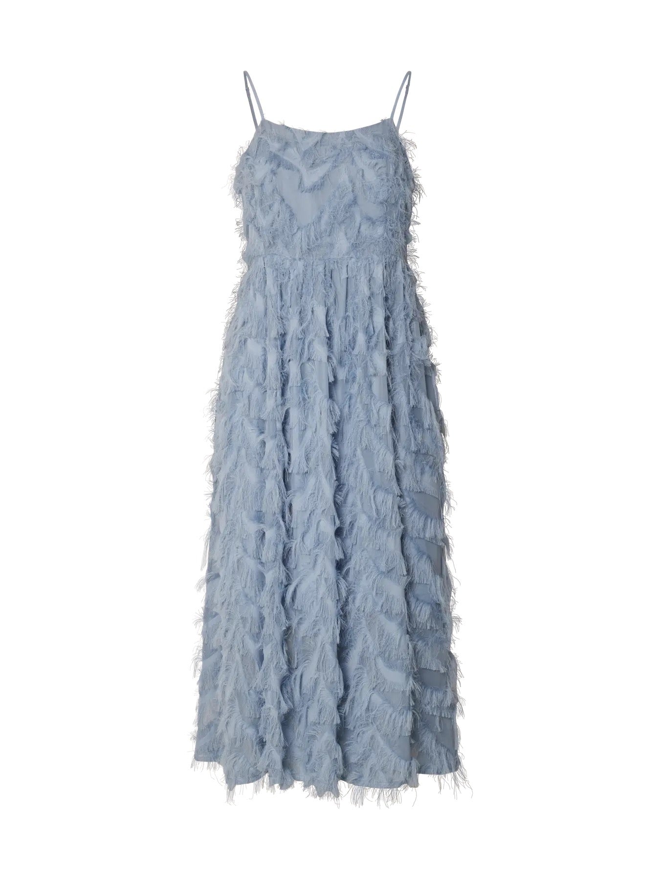Myline Midi Strap Dress - Dusty Blue