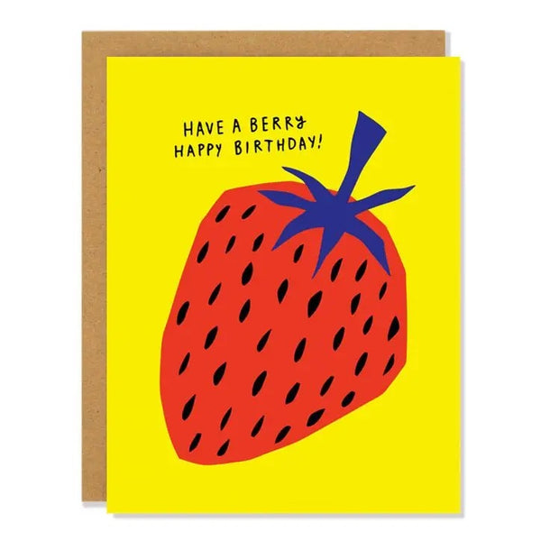 Berry Birthday Greeting Card