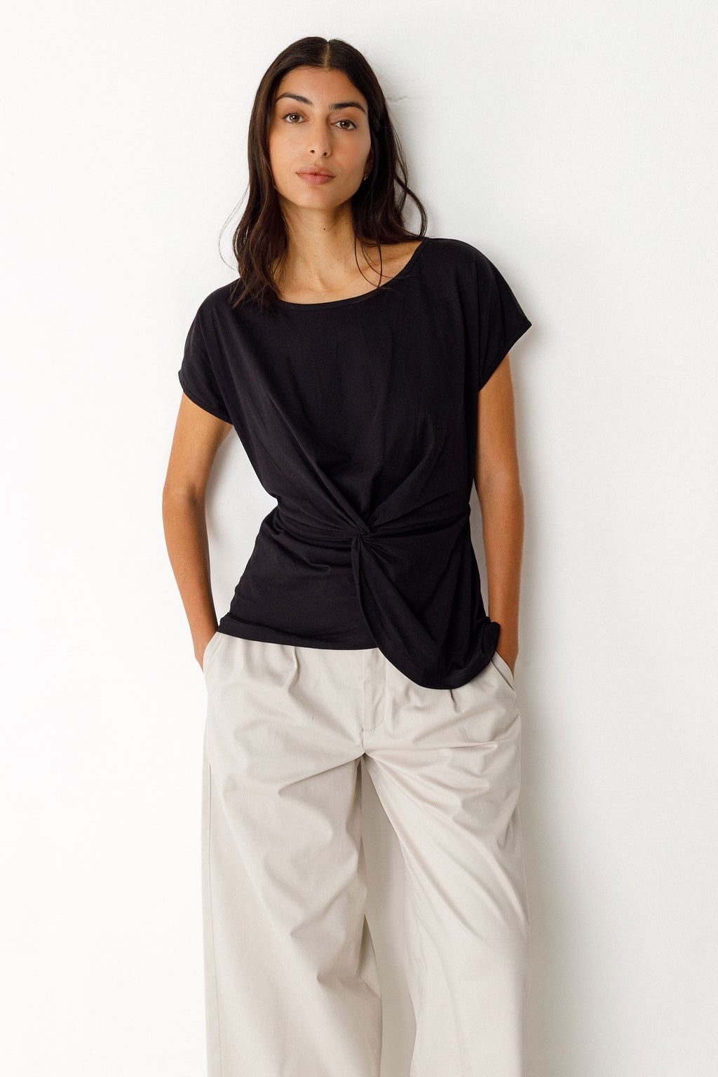 Alaine GOTS T Shirt - Black