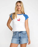 Roam Raglan - Blue Relic