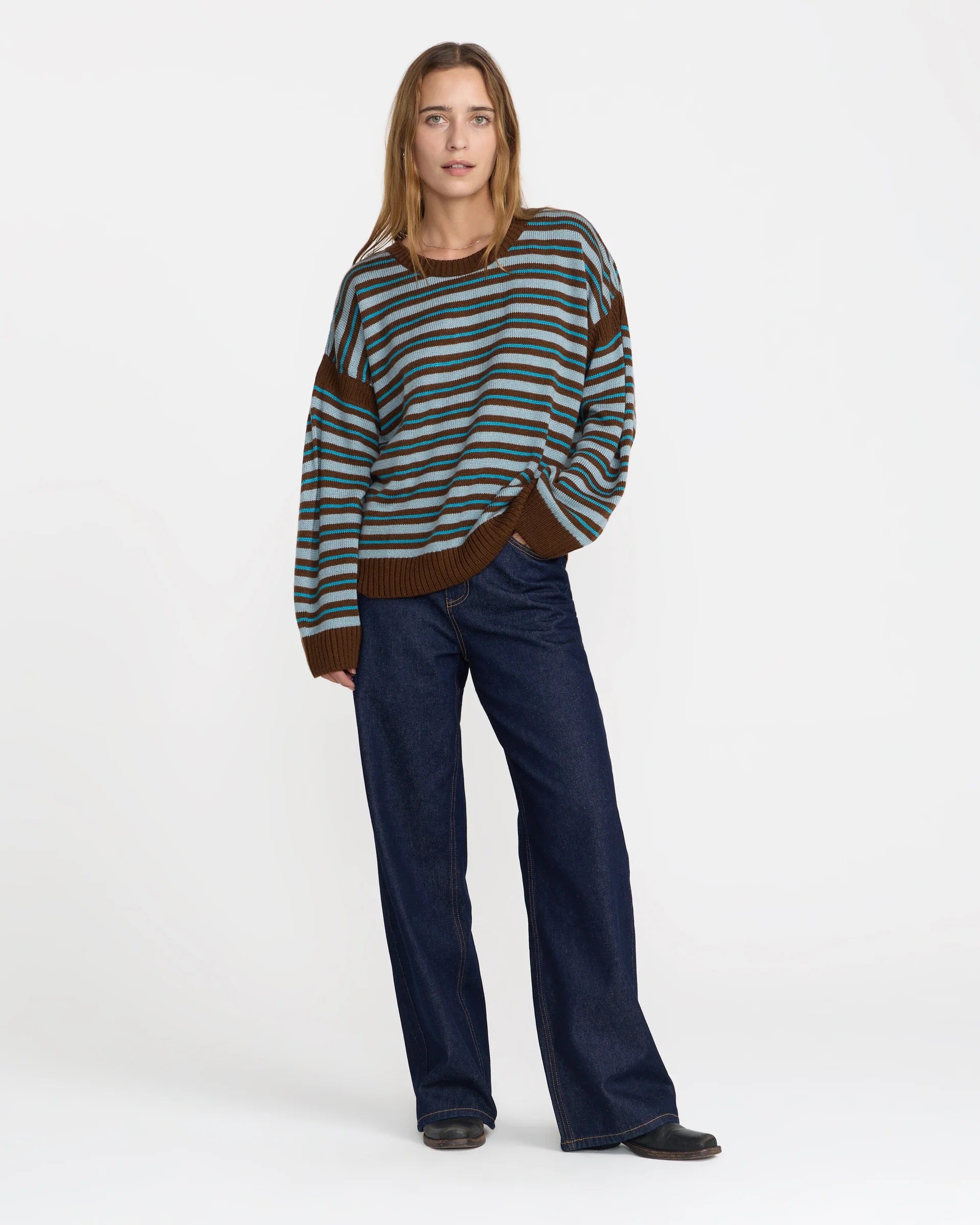 Frontier Sweater - Arona Blue