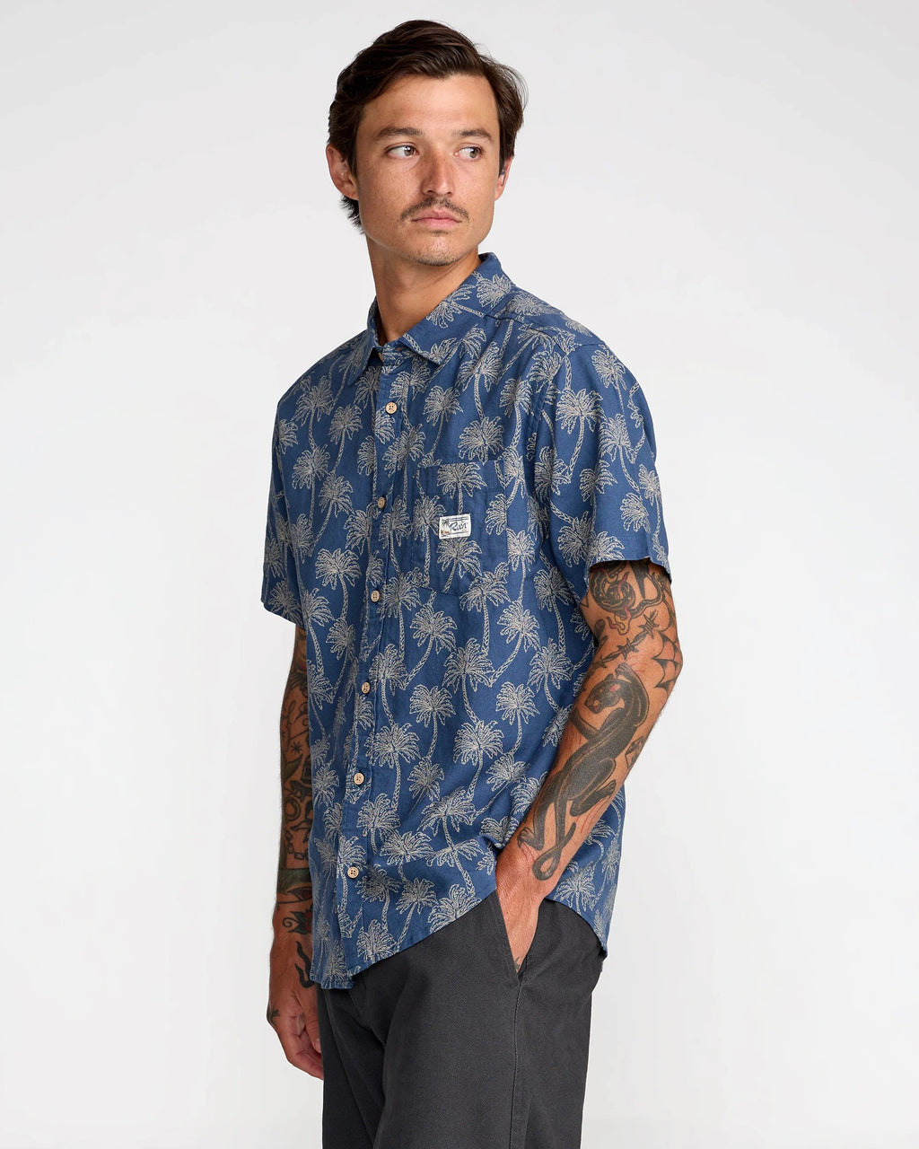 Exotica Short Sleeve - Dark Denim