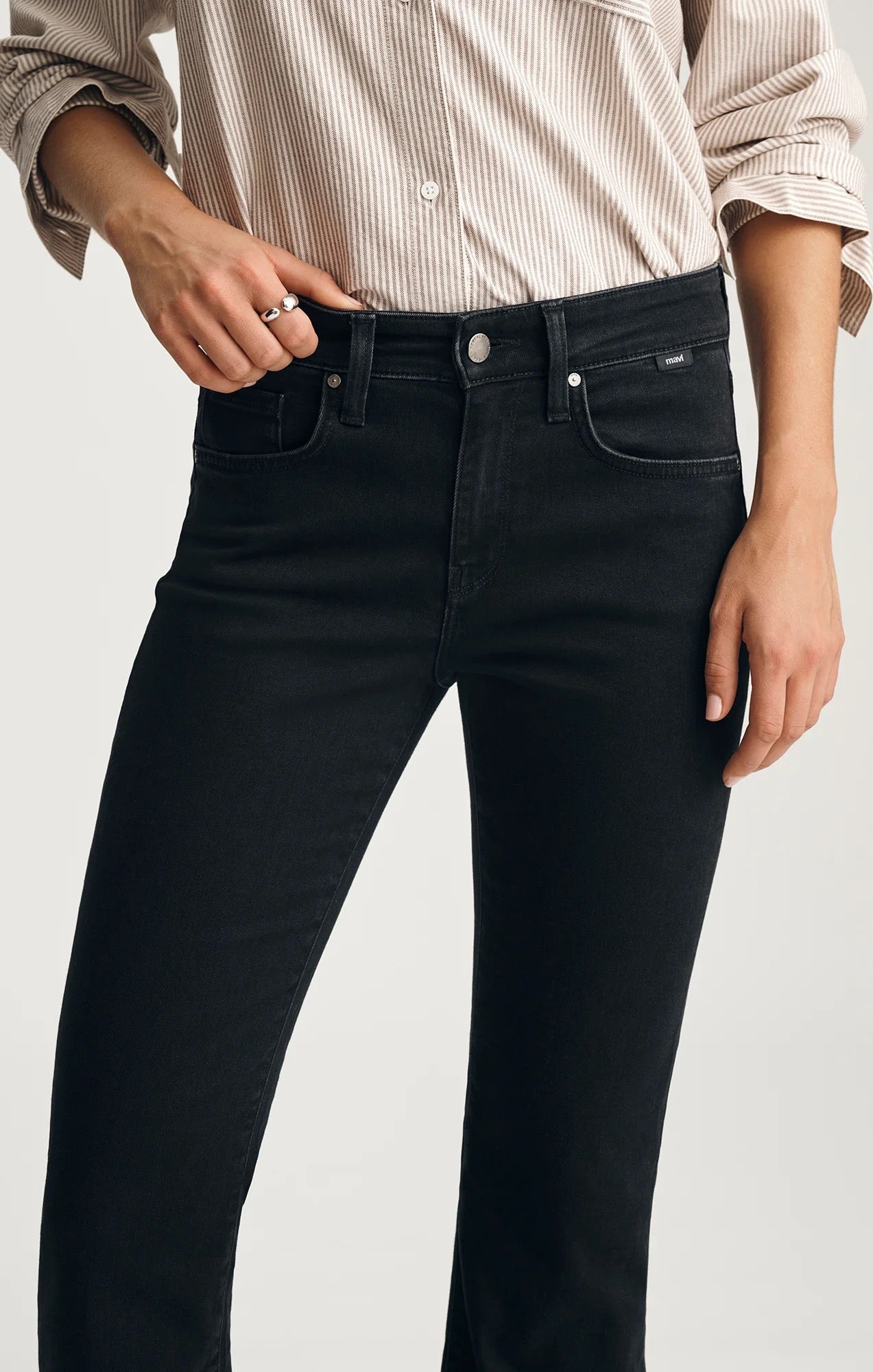 Vicky Jean - Dark Smoke Feather Luxe