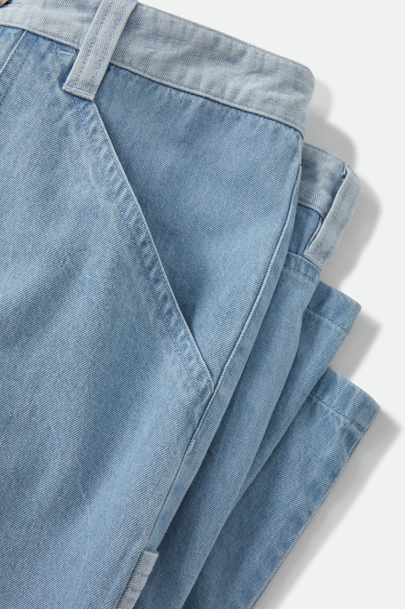 Essex Patchwork Painter Pant - Denim