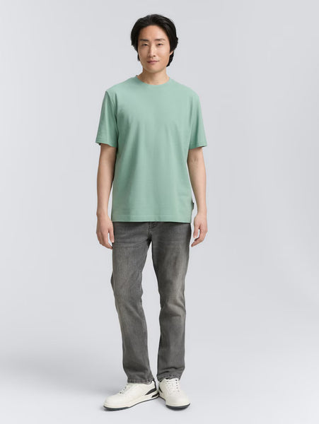 Piqué T Shirt - Dust Green