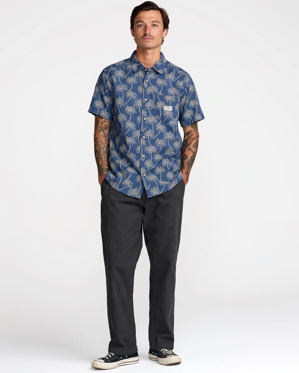 Exotica Short Sleeve - Dark Denim