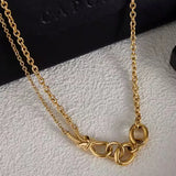 Double Knot Necklace