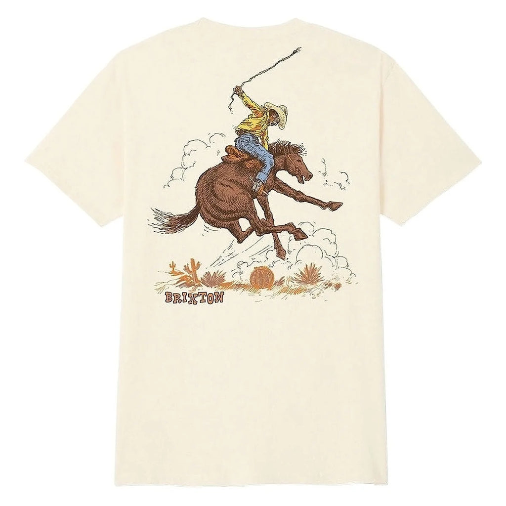 Stirrup Short Sleeve Standard Tee - Cream