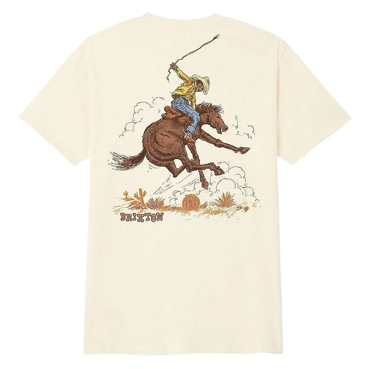 Stirrup Short Sleeve Standard Tee - Cream