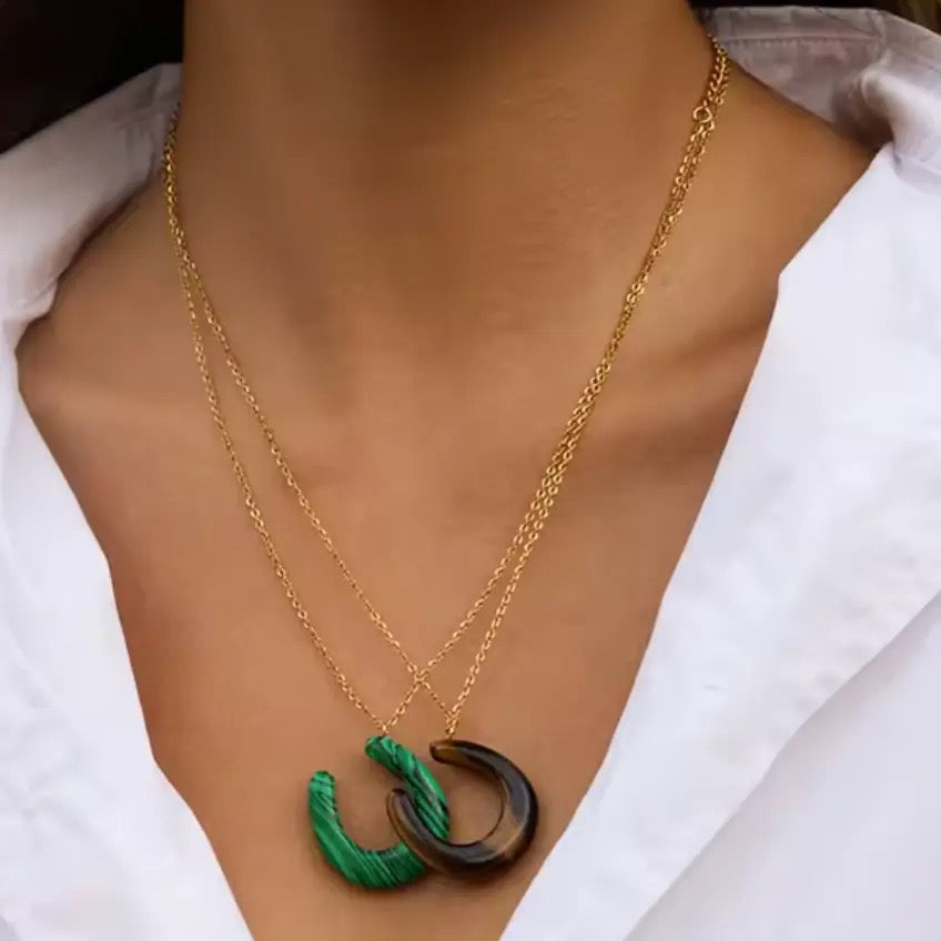 Testis Gemstone Necklace