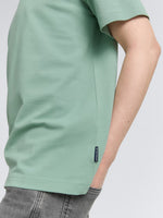 Piqué T Shirt - Dust Green