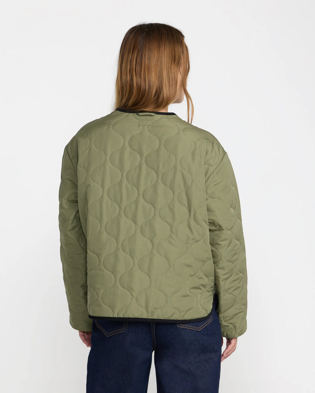 Hudson Reversible Liner Jacket - Olive
