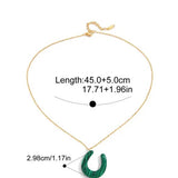 Testis Gemstone Necklace