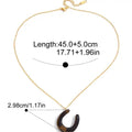 Testis Gemstone Necklace