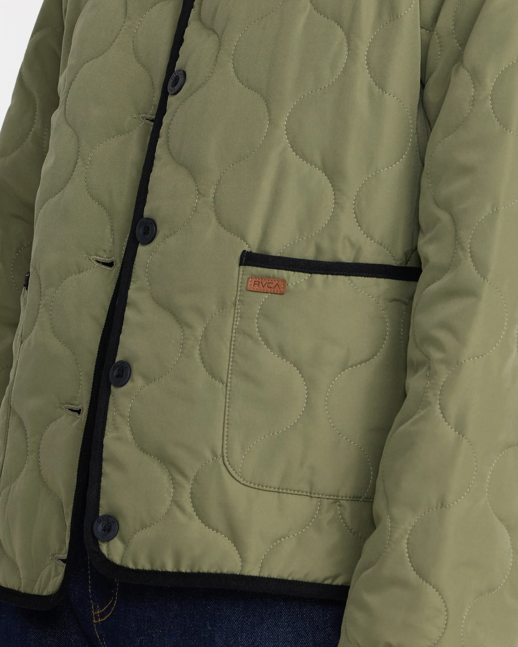Hudson Reversible Liner Jacket - Olive
