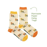 Wild Yellowcress Mismatched Socks