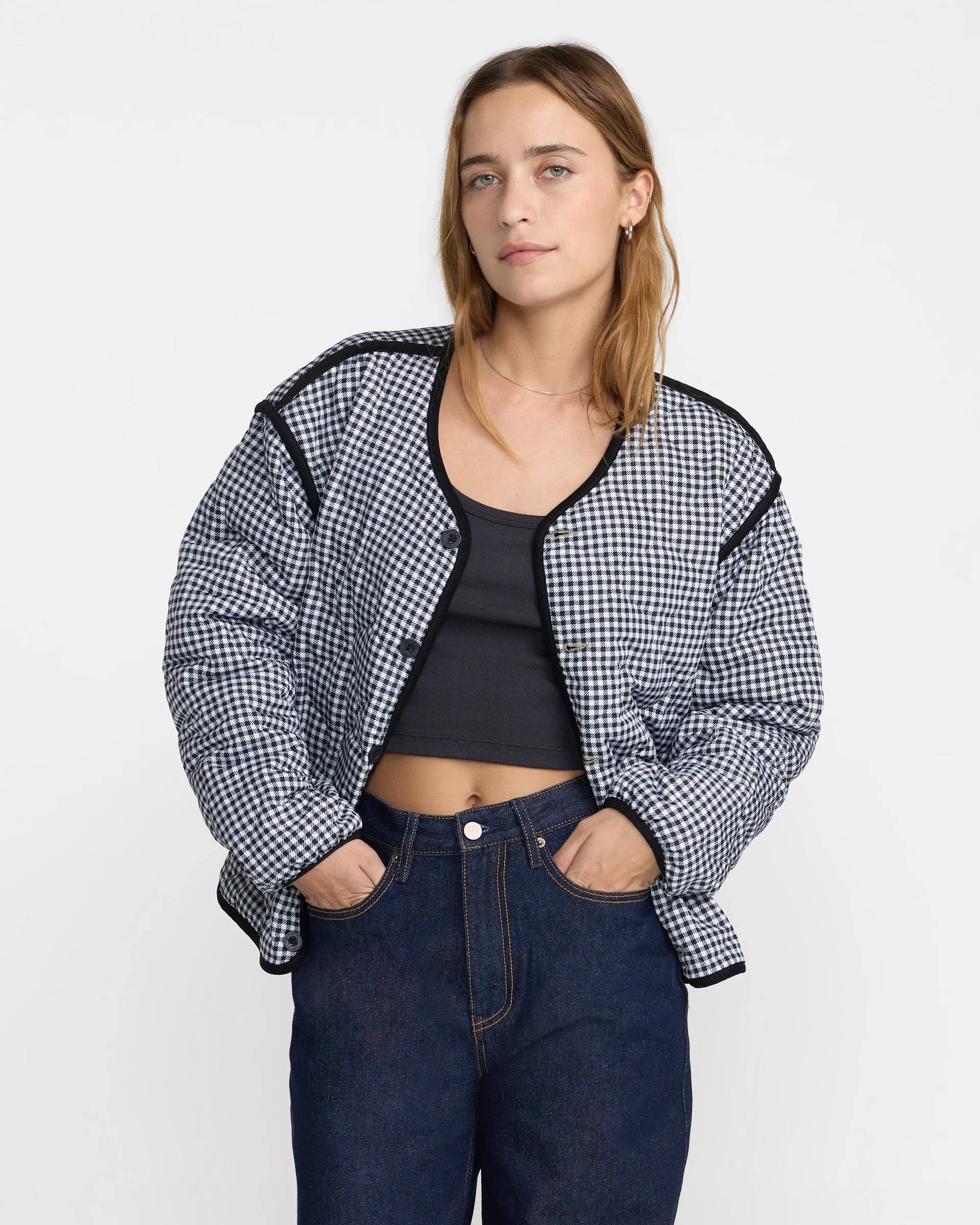Hudson Reversible Liner Jacket - Olive