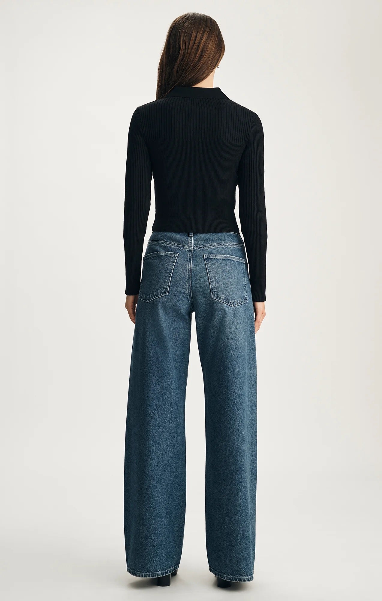 Siena Jean - Mid Blue Shiny