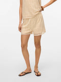 Maya High Waisted Shorts - Birch