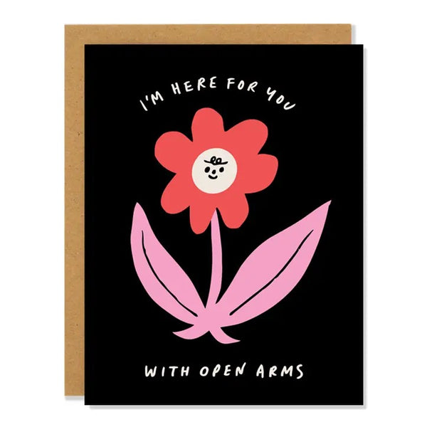 Open Arms Greeting Card