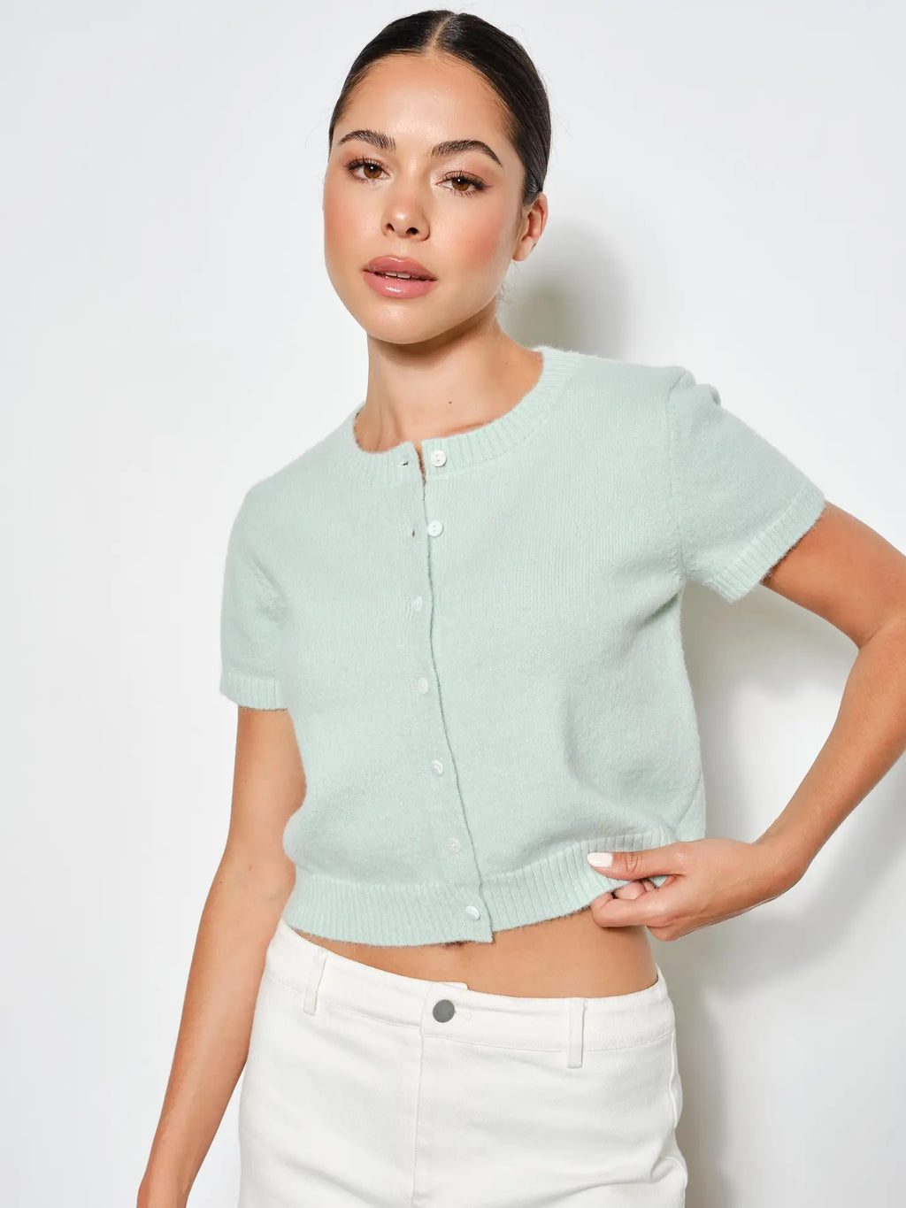 Raven Short Sleeve Cardigan